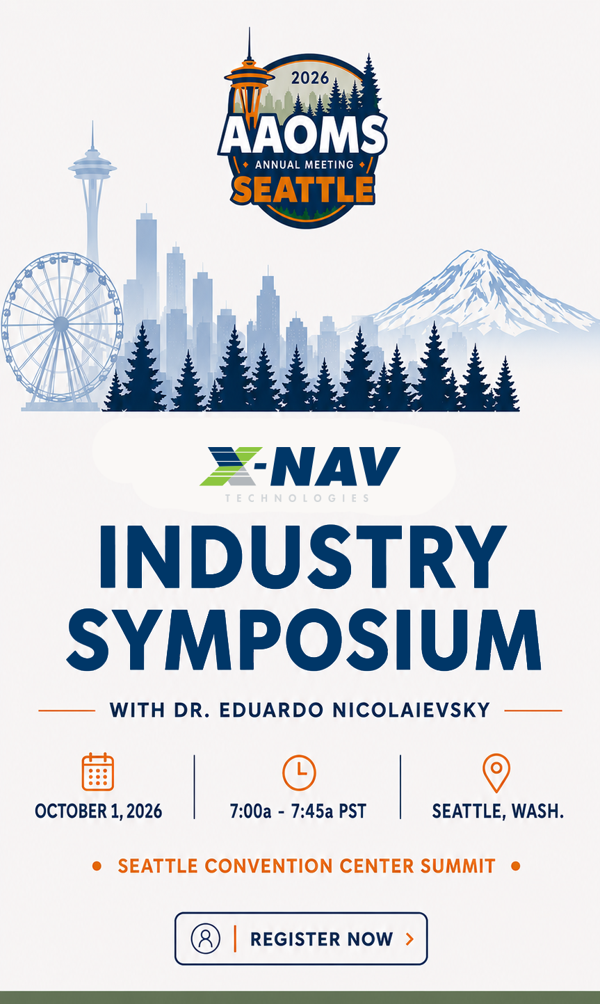 X-Guide Industry Symposium at the 2026 AAOMS Annual Meeting in Seattle